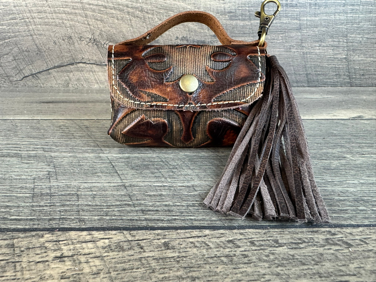 Bag-Ette Mini Purse - Brown Laredo