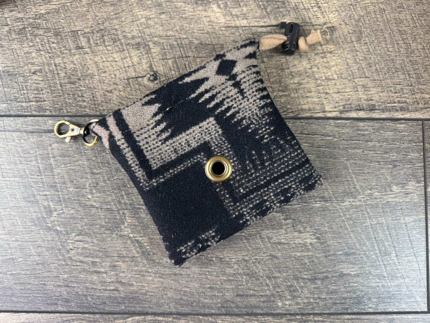 Dog Bag Holder - Black & Tan Harding