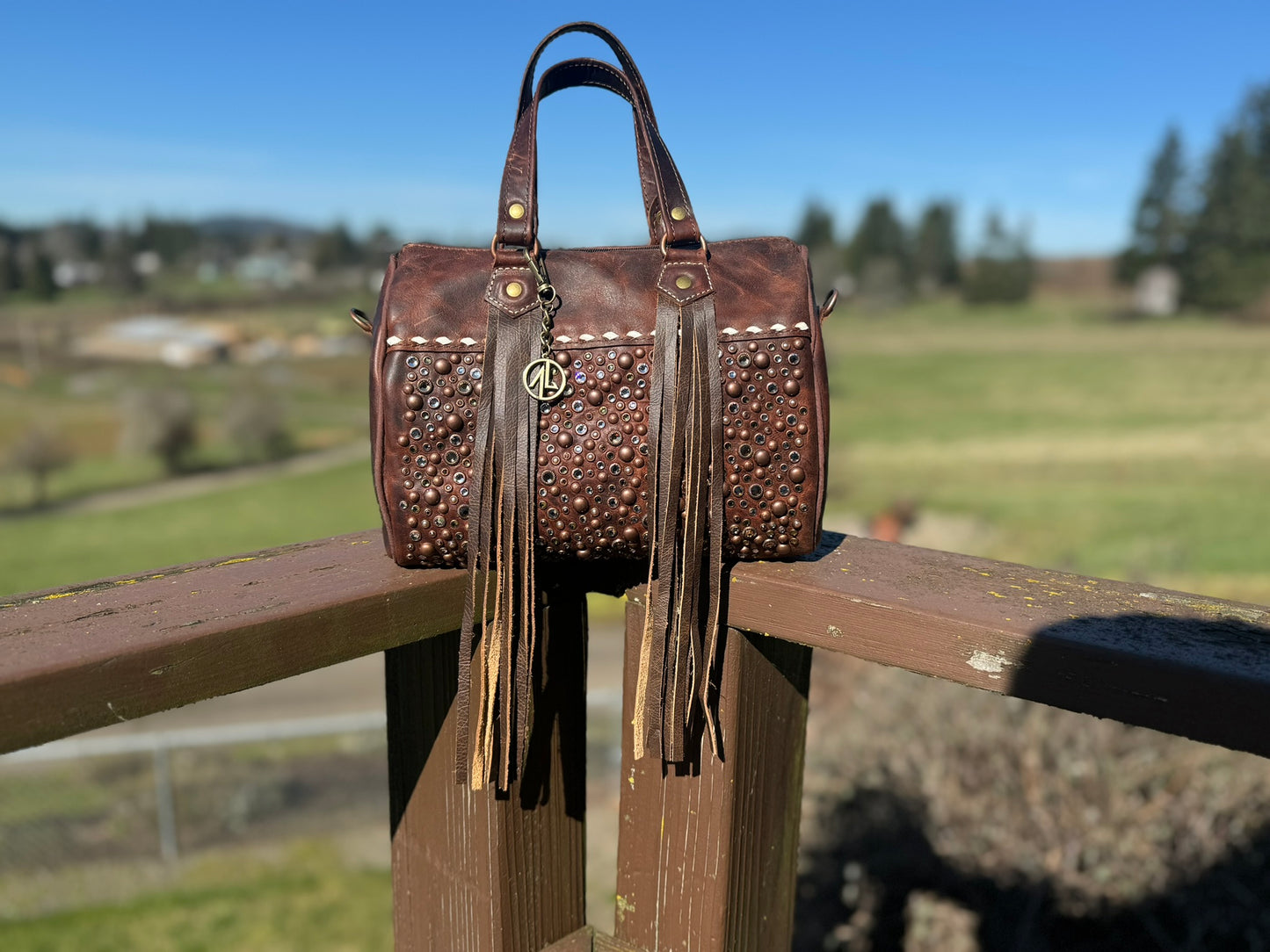 "Jada" Mini Duffel - Custom Order - Confetti