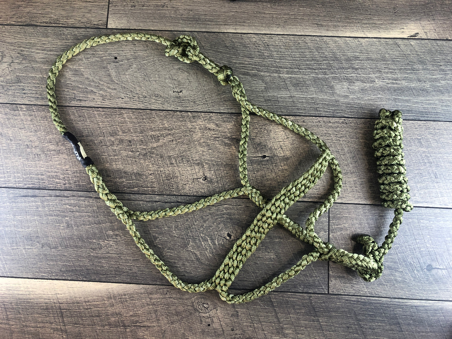 Muletape Halter & Lead - Olive