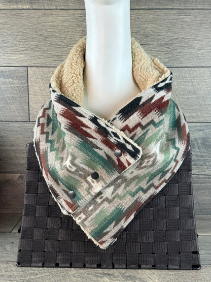 Mesilla Sherpa Cozy Cowl - Green Style