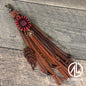 “Junk’d Up” Tassel 019 - Chocolate & Red