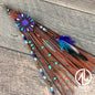 “Junk’d Up” Tassel 027 - Purple & Turquoise