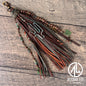 “Junk’d Up” Tassel 033 - Chocolate, Olive & Cactus