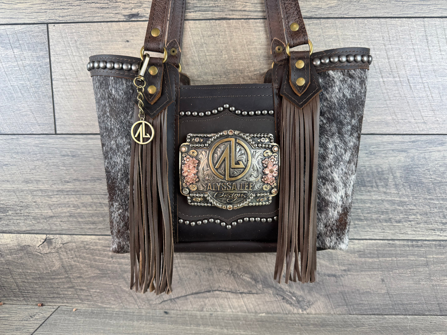 Mini Tiffy Tote w/Buckle Option - Cowhide