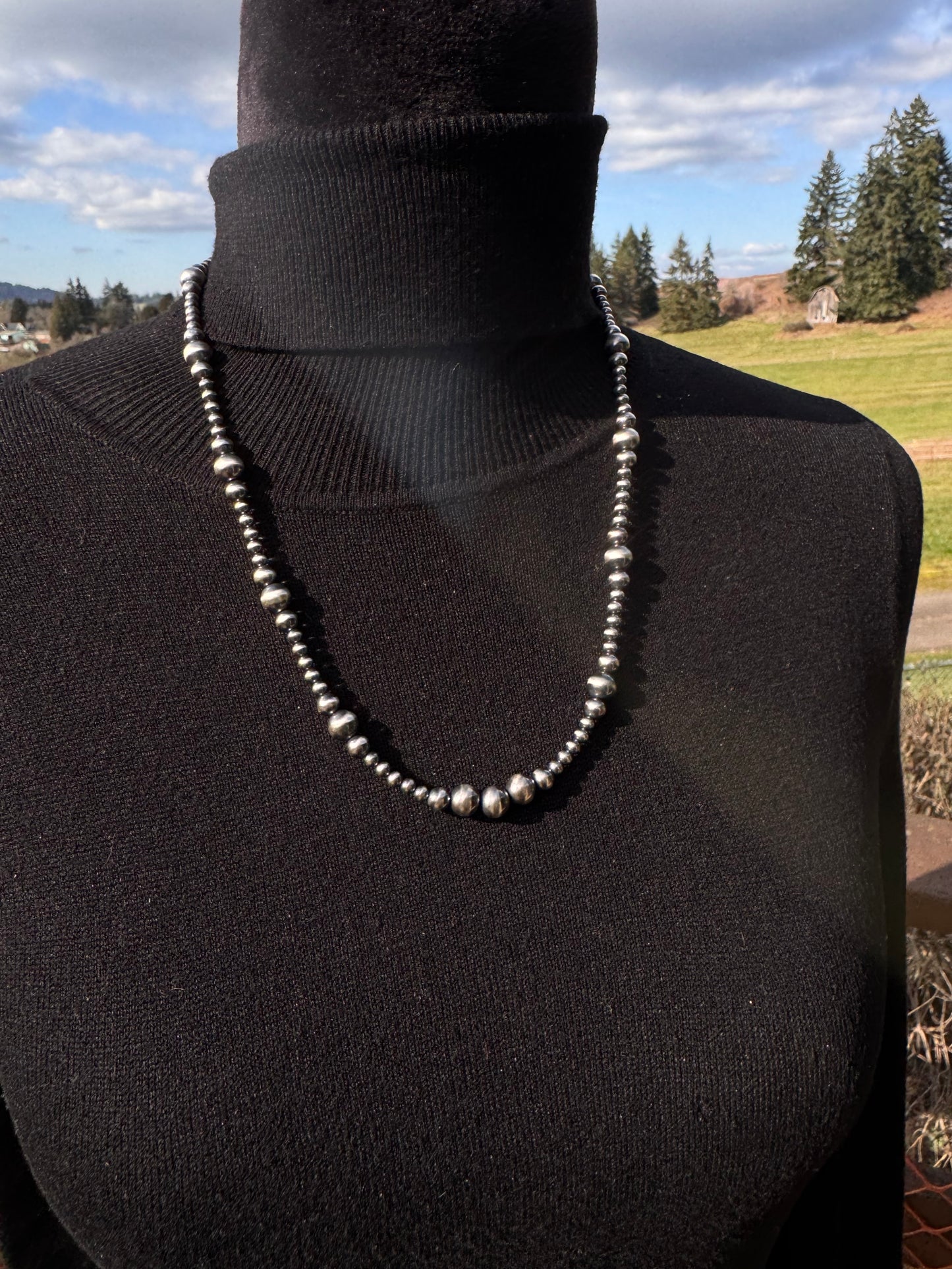 20” Navajo Pearl Necklace