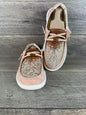Women’s Size 8 - Rose Gold Glitter w/Rose Gold Cowboy Tool