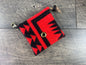 Dog Bag Holder - Red & Black Harding