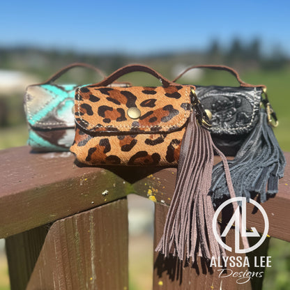 Custom Order Bag-Ette Mini Purse - Embossed or Cowhide
