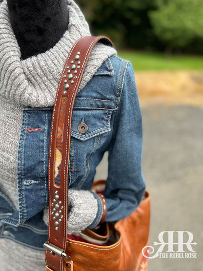 Rosemary Shoulder Bag - Buffalo & Saddle Tan